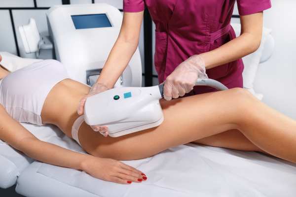 Outer thighs treatment Busby from Lipo Sculpt